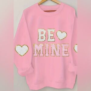 Women’s Valentines Day “Be Mine” Sweatshirt